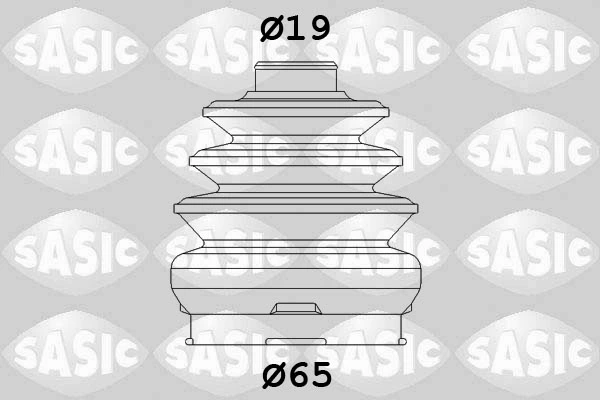 0024856 GKN-Spidan Пыльник ШРУСа передней полуоси внутренний
