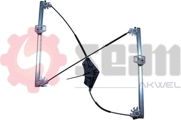 Mecanismo de acionamento de vidro da porta dianteira direita Volkswagen Touran 3 5T1