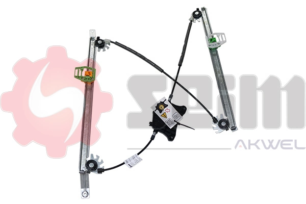 Mecanismo de acionamento de vidro da porta dianteira esquerda Volkswagen Tiguan BW2, BJ2