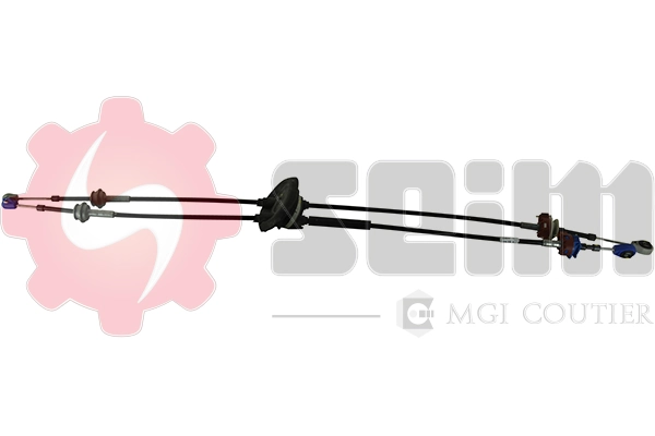  Cabo de mudança duplo Citroen C3 Picasso monovolume (SH) (2009 - 2026) Picasso