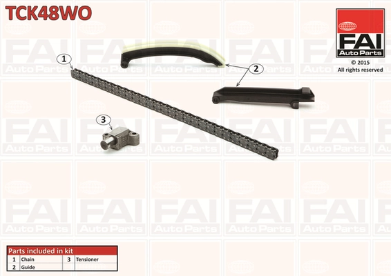 Купить 70663SET Iwis Набор цепи грм