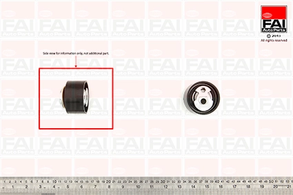 Ролик натяжителя ремня газораспределения Fase 11108013 цена, от 31.13 USD