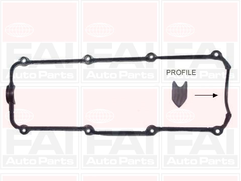 Прокладка крышки клапана на Volkswagen Golf II 19E, 1G1