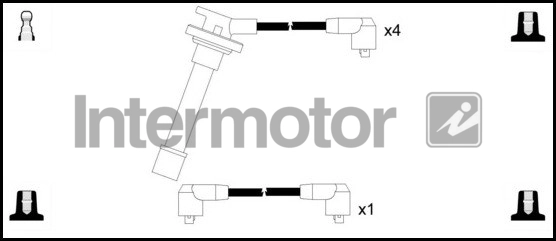 Провода высоковольтные на Nissan Primera  W10