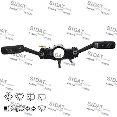 Comutador instalado na coluna da direção, montado Skoda Octavia 5E3, NL3, NR3