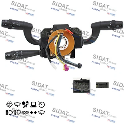 Переключатель подрулевой, левый Peugeot/Citroen 1684987680 цена, от 413.75 USD