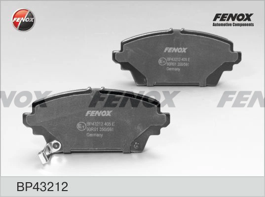 BF0370 AMP/Paradowscy Колодки передние