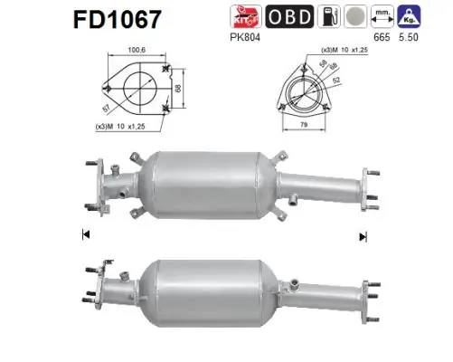 DPF-фильтр Хонда СРВ III