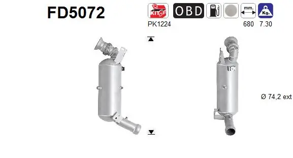 ДПФ фильтр Maxgear 276154 цена, от 435.68 USD