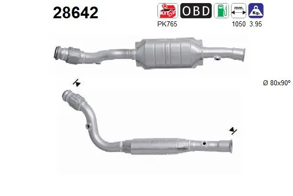 Купить 1484492080 Fiat/Alfa/Lancia Преобразователь отработавших газов