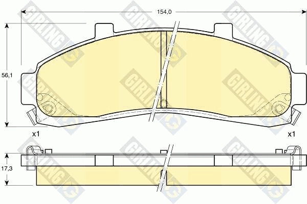 Колодки Polcar S700248 цена, от 17.96 USD
