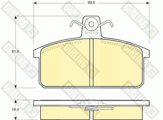 Купить 602988 ATE Колодки тормозные