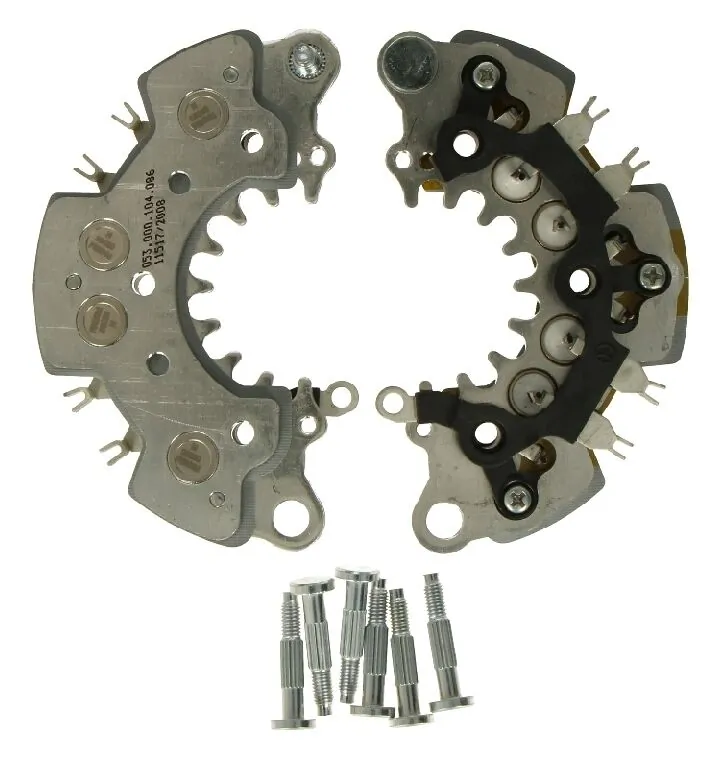 Eixo de diodos do gerador Nissan Murano Z51