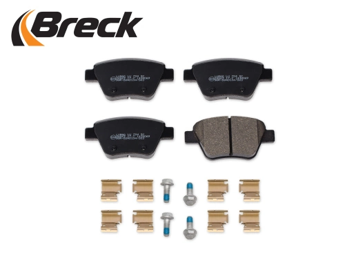 245630070400 Breck Колодки тормозные дисковые комплект