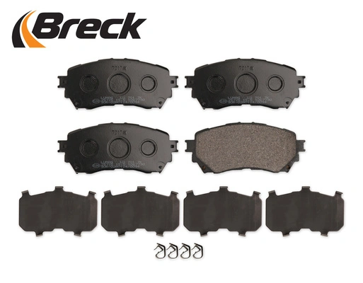 257250070100 Breck Колодки передние
