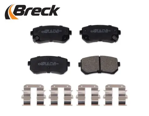 243200070410 Breck Колодки тормозные дисковые комплект