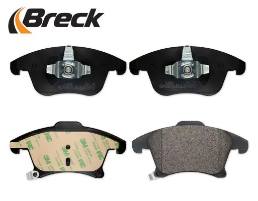 222690070100 Breck Колодки передние