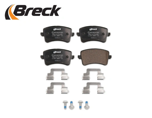 246060055400 Breck Колодки тормозные дисковые комплект
