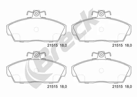 GBP90321 Rover Колодки передние