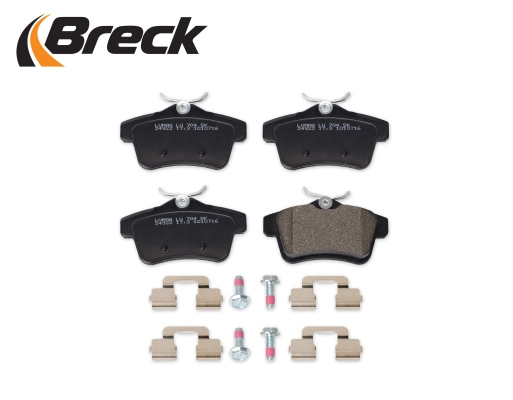 249220070400 Breck Колодки тормозные дисковые комплект
