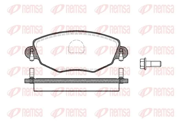 BP001533 Sfec Колодки передние