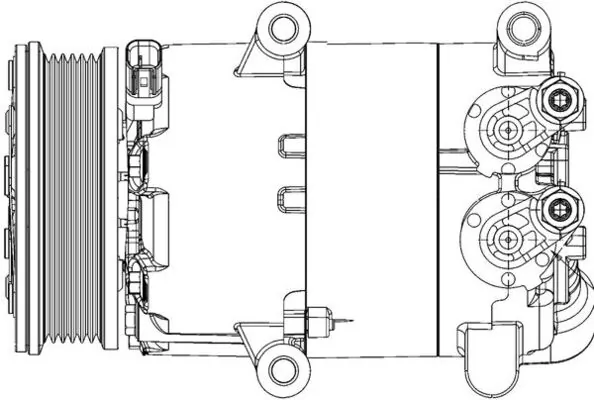 ACP310000P Mahle Original Компрессор хладагента