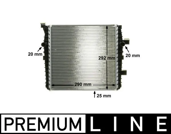 Радиатор охлаждения двигателя дополнительный Polcar 5822083 цена, от 51.07 USD