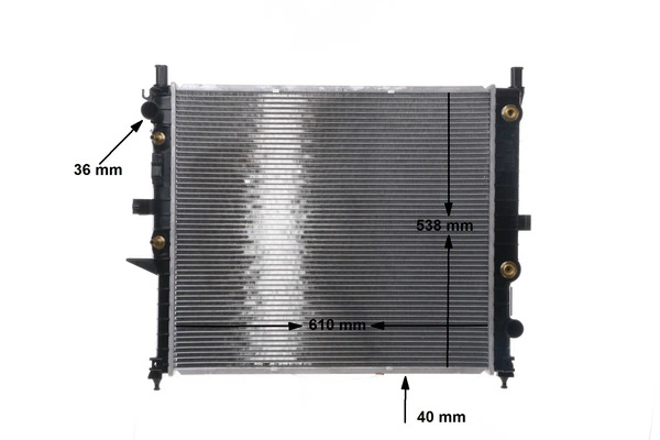 CR553000S Mahle Original Радиатор основной