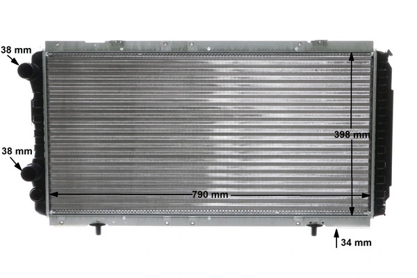 CR33000S Mahle Original Радиатор основной