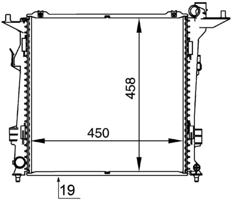Радиатор 253102L800 HCC