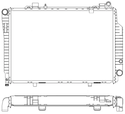 Радиатор CR249000S Mahle Original