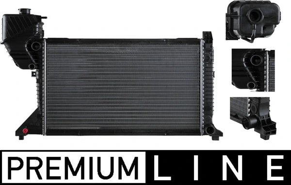 Радиатор охлаждения двигателя Mahle Original CR727000P цена, от 139.44 USD