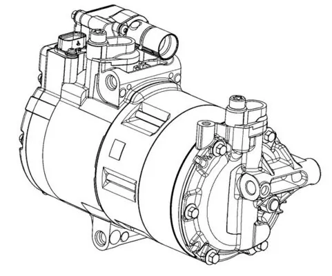 Купить ACP1453000P Mahle Original Компрессор климатической установки
