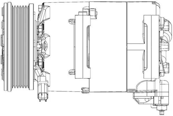 Компрессор кондиционера ACP310000P Mahle Original