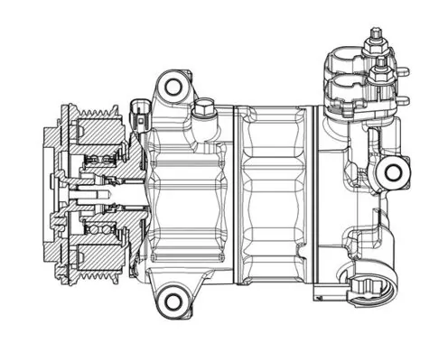 Купить ACP654000P Mahle Original Компрессор климатической установки