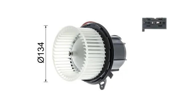Моторчик печки Mahle Original AB146000P