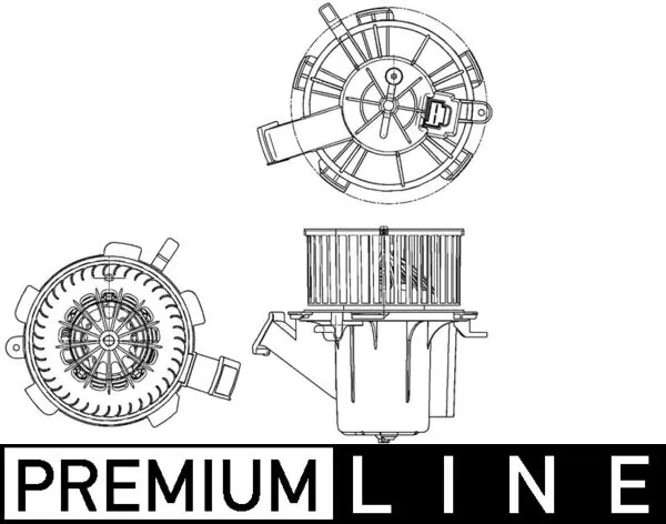 AB132000P Mahle Original Электромотор печки