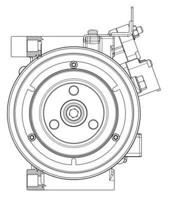Купить ACP638000P Mahle Original Компрессор климатической установки