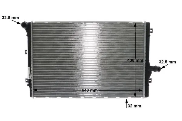 CR1539001S Mahle Original Радиатор основной