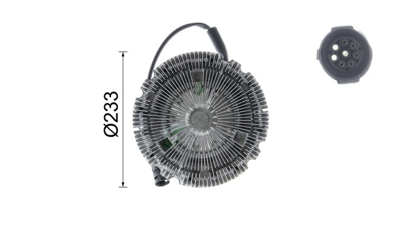 CFC19000P Mahle Original Гидромуфта привода вентилятора