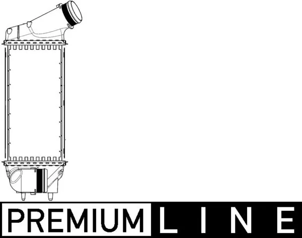 Radiador de intercooler Peugeot 307 3B