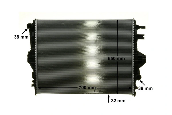 Радиатор охлаждения Mahle Original CR1183000P