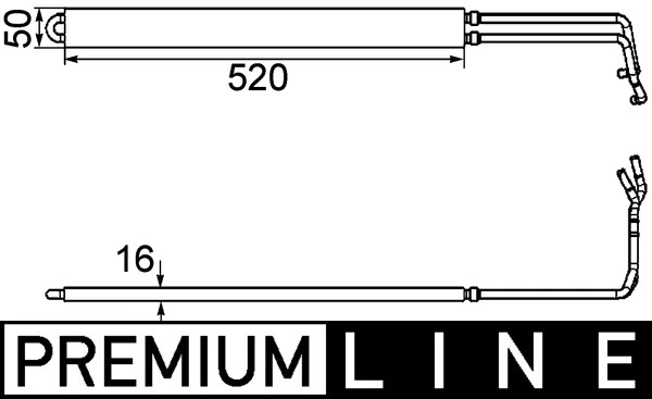 CLC103000P Mahle Original Радиатор гидроусилителя