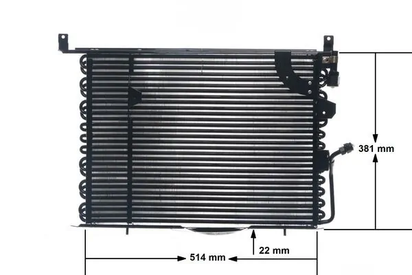 Радиатор кондиционера AC149000S Mahle Original