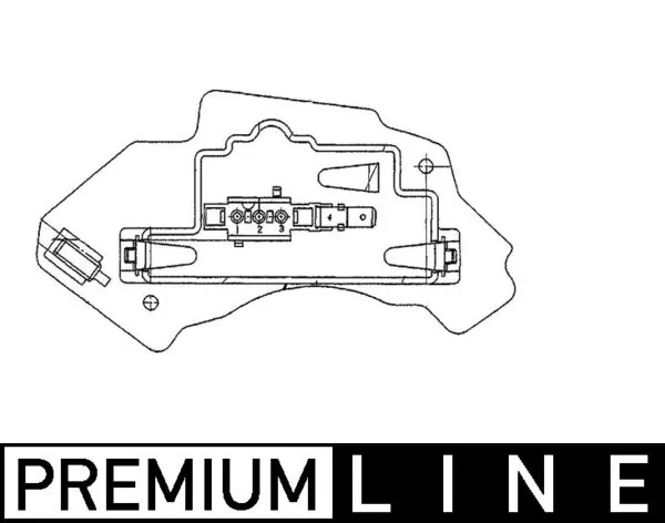 ABR28000P Mahle Original Реле печки