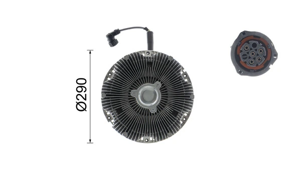 Вискозная муфта Mahle Original CFC173000P цена, от 631.12 USD