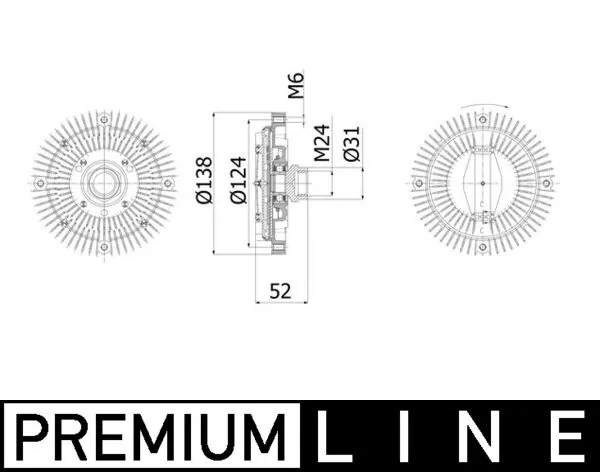 CFC64001P Mahle Original