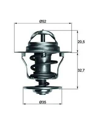 TX1288D Mahle Original