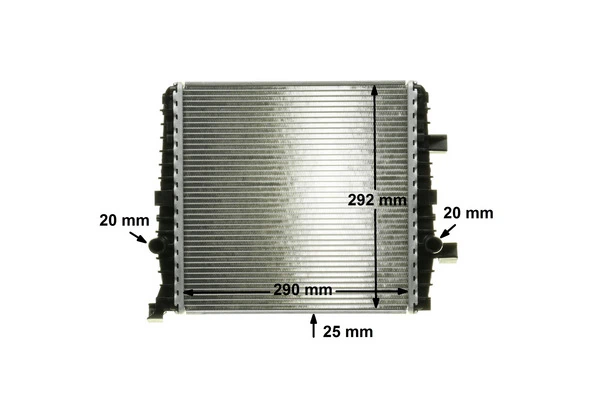 Радиатор охлаждения двигателя дополнительный CR1027000P Mahle Original