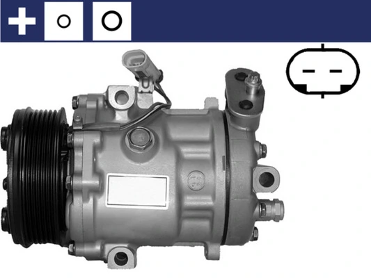 Компрессор кондиционера ACP1107000S Mahle Original